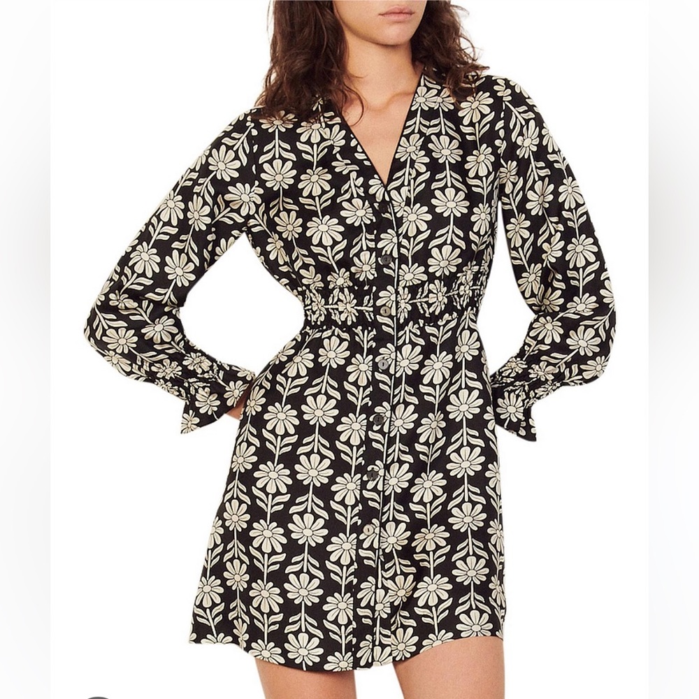 Sandro Illiana Silk dress